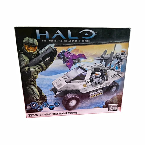Halo UNSC Rocket Warthog 96805 Covenant Ghost Video Game Building Set Sealed New