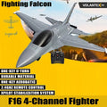 VOLANTEX 2.4G RC Airplane F16 4CH Fighting Falcon Flight Aerobatic Glider plane