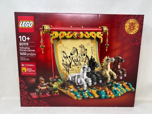 LEGO Chinese Traditional Festivals Galloping Horse Canvas Building Set 80119