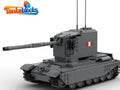 MOC-134058 FV4005 Stage II tank destroyer V2 building blocks Toys Christmas gift