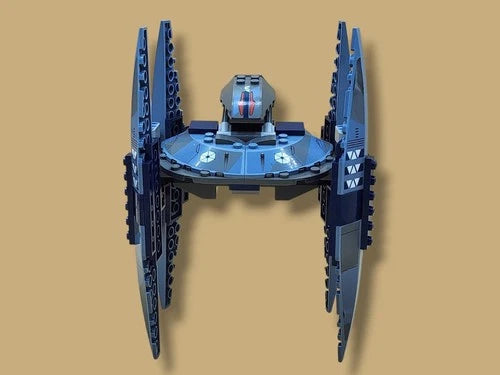 2014 MEOW Star Wars Vulture Droid (75041) Vehicle & Minifigures