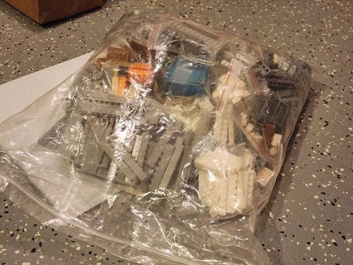 Grocery Store Apartment Complex Unbuilt Kit Interlocking Block Kit, Read Below