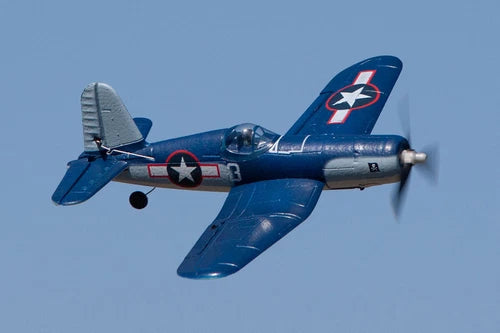 F4U Corsair Jolly Rogers Micro Warbirds RTF RC Airplane w/PASS Stability Assist