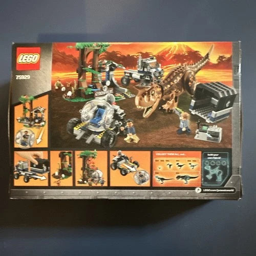 LEGO Jurassic World 75929 Carnotaurus Gyrosphere Escape Complete 577 pcs