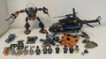 LEGO Agents Lot - Helicopter 8971, Robot 8970, Boat 8968, 8633 Minifigs! - USED
