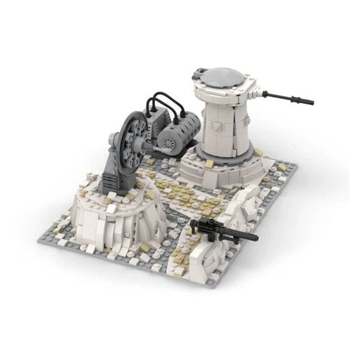 MOC-150680 Sci-Fi Space Wars Mobile Artillery Cannon Model Kit 960 Pcs