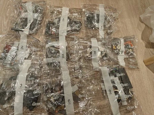 NEW Ninjago 71722 Skull Sorcerer's Dungeons Complete Brick Set + ALL 8 minifigs