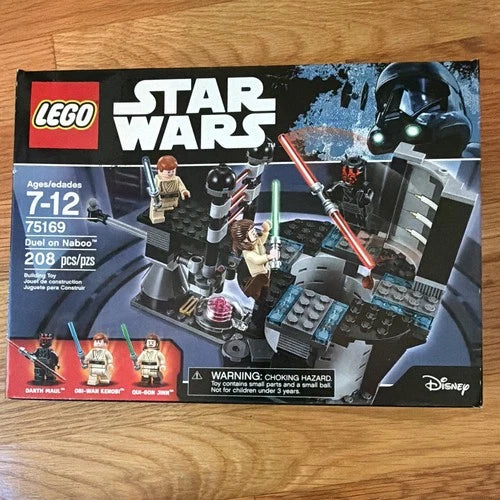 LEGO Star Wars Duel on Naboo 75169 Complete Set 208pcs Darth Maul Obi-Wan