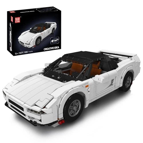 Mould King 10271 Retro Classic Sports Car Supercar Model Building Block Kit