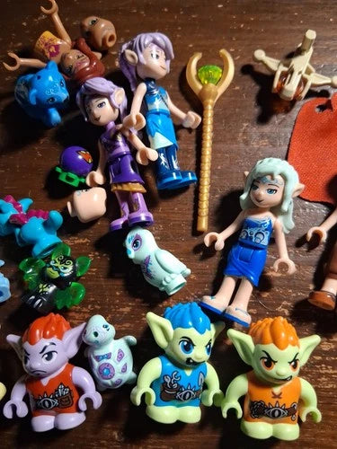 LEGO ELVES Figure Lot With Minifigures And Animals