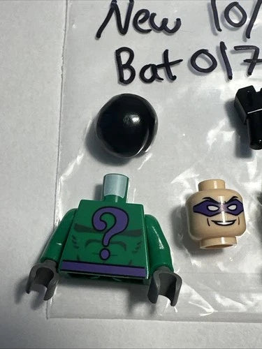 LEGO ®-Minifigure The Riddler Set 7787 + 7785 Bat017 Only 10/10 Condition! New