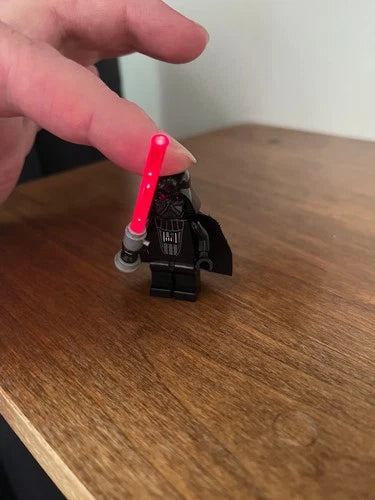 MEOW DARTH VADER w/ Light-up Lightsaber 7263 - battery was recently replaced