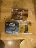 MEOW Star Wars Poly Bag Lot Scarif Stormtrooper/Han Solo Mudtrooper/BB-8