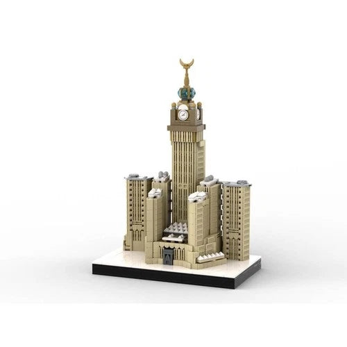 Custom MOC-177867 Mecca Royal Clock Tower Building Blocks Set 1738PCS Toys Gift
