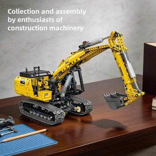 1246PCS RC Excavator Building Blocks Set Motorized Construction Vehicle STEM Toy