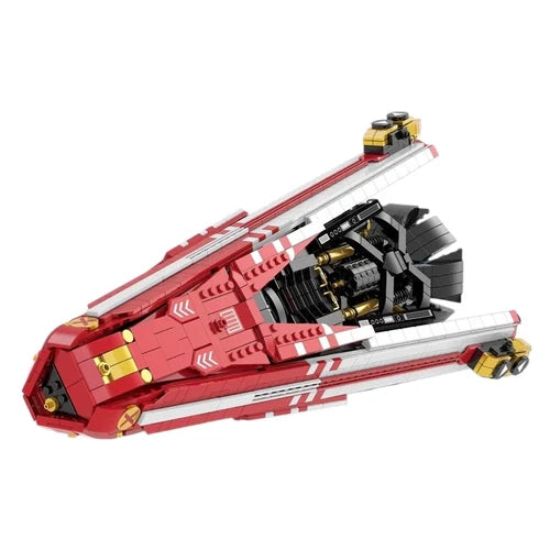 MOC The Expanse Navy Battleship building blocks 2107 Pieces birthday Xmas gift