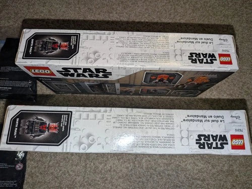 4x LEGO 75310 Duel Mandalore Ahsoka Tano Darth Maul x2 AT-AT 30495 ploy bag x2