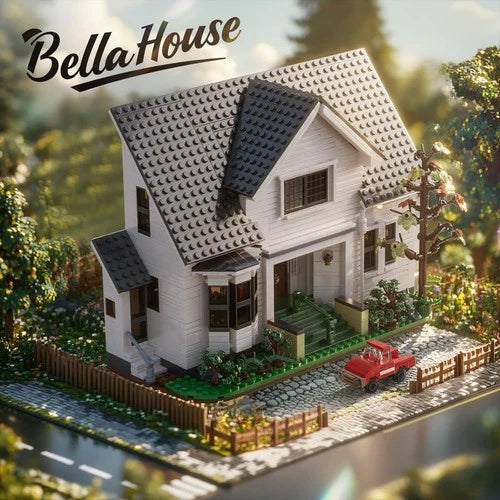 Bella House Building Block Set Romance Film Architecture Fans Kit Compatible ...