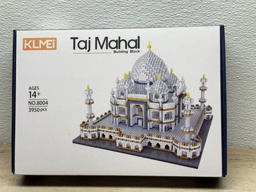 KLMEI Taj Mahal 3950pcs Building Block Set No 8004 New Sealed