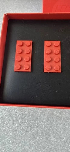 LEGO Employee Gift Box Six Core Value Red Bricks RARE 2008 Great For Collectors