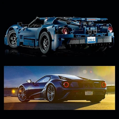 LEGO Technic 2022 Ford GT Building Set for Adults - Collectible Kit W/Authentic