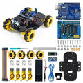 LAFVIN Smart Robot Car Kit for Arduino DIY STEM Bluetooth APP Control