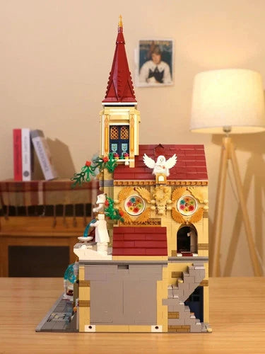 MOC Rosary Abbey Modular Building Blocks Set Toys Gift 2959 pcs
