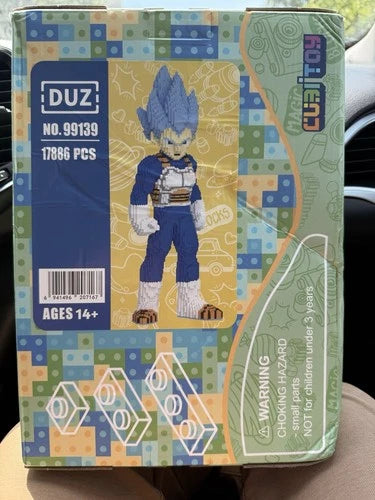DUZ Dragon Ball Vegeta Interlocking Blocks Set 17886pcs 99139 For 14+