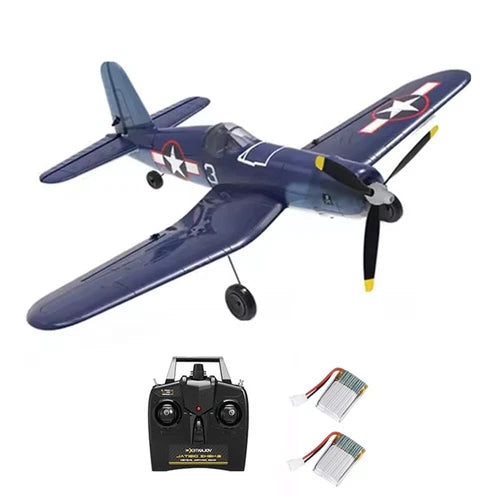 Volantex F4U 2.4G 4CH 400mm Wingspan RC Airplane EPP Gyro One-key Aerobatic