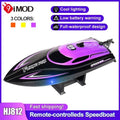RC Boat HJ812 Speedboat 2.4G 10km/h-25km/h Racing Boat Remote Control Speedboat