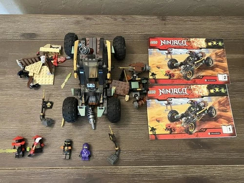 LEGO Ninjago Bundle Of 3. 70589, 70603, 70638 95% Complete. Read description