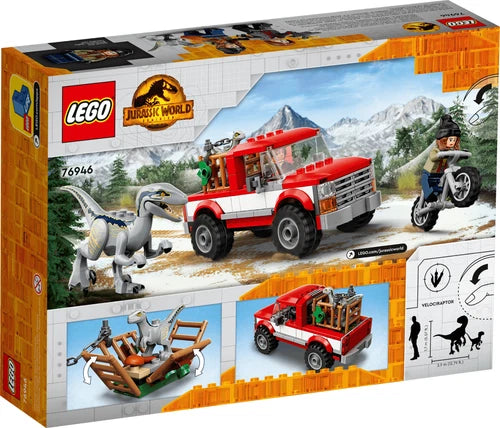 Lego Jurassic World 76946 BLUE & BETA VELOCIRAPTOR CAPTURE New Sealed