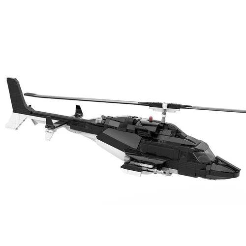 Armed Helicopter Model MOC-149250 Small Particle Building Blocks Bricks Toy Set