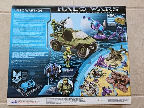 Mega Bloks Halo: UNSC - Warthog Playset (96805) See Photos And Description