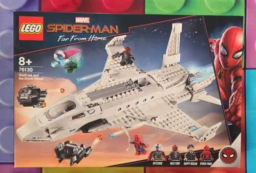 LEGO Super Heroes: Stark Jet and the Drone Attack (76130) COLLECTORS CONDITION