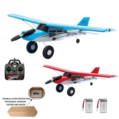 Qidi560 RC Plane Moore M7 Off-road 4CH Remote Control Airplane Brushless Toys