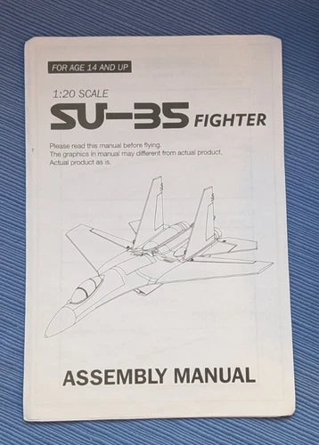 HOBBYKING SU-35 MKII RC AIRPLANE PNP (RARE, UNIQUE AND DISCONTINUED)