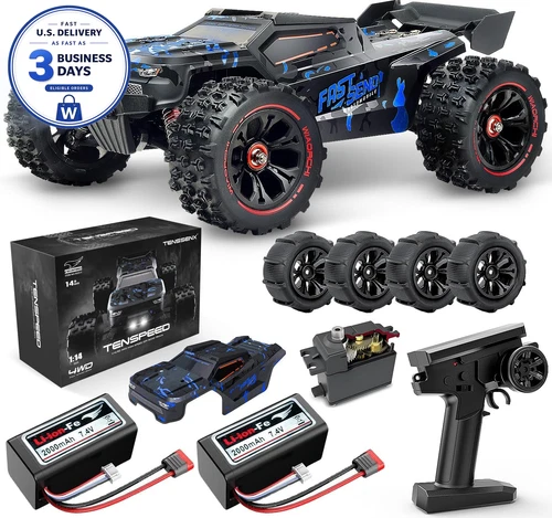 High-Speed 1:14 RC Truggy, 4X4 Off-Road, Waterproof, All Terrain Remote Truck