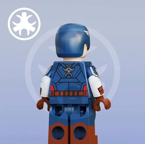 LEGO Marvel Captain America -Golden Age CC Custom Minifigure