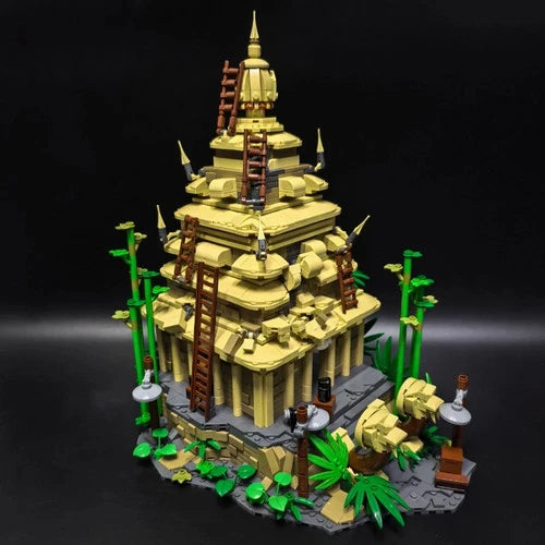The Temple Of The Forbidden Eye Indiana Jones Adventure Building Blocks gift