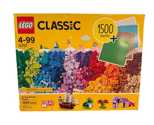 LEGO CLASSIC 11717 Bricks Plates 1504 PCS NIB New Retired 2020 Ages 4-99