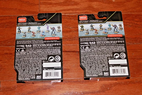 Mega Construx Halo Heroes Series 10 Master Chief and Cortana - New, Sealed!