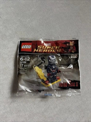 MEOW Marvel Super Heroes 30168 Iron Patriot NEW Retired Polybag
