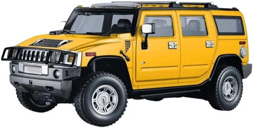 Doyusha 27MHz 1/16 Scale R/C Car Hummer H2 Yellow Electric Radio Control 614364