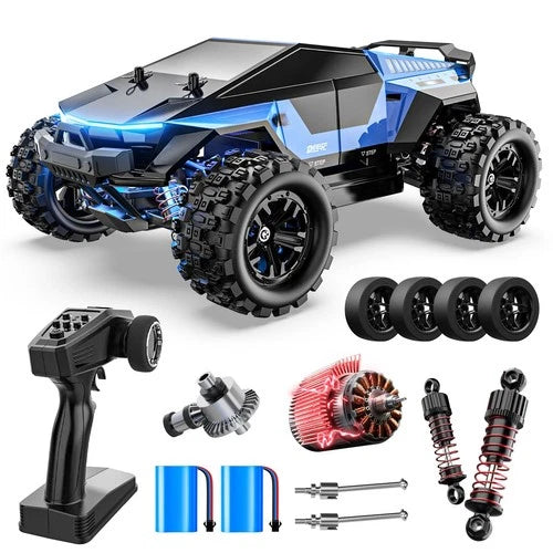 1/14 Brushless RC Cars for Adults Fast 60+ mph, RC Trucks 4x4 Offroad