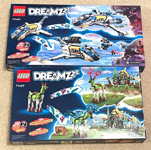 MEOW Dreamzzz Set 71459 Stable of Creatures 71460 Mr Oz's Spacebus Sealed In Box