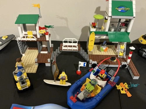 MEOW Deep Sea City Coast Guard lot - 9 sets complete or near complete 4642 4644+