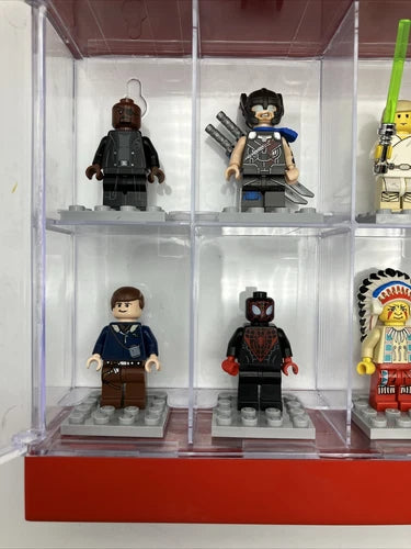 Lego Mini Figures Variety Lot of 16 With Some Accessories AND Lego Plastic Case