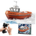 Orange 1/72 RC Tugboat by Losbenco - High-Speed Remote - Orange