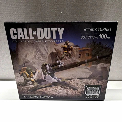 Mega Bloks Call of Duty Attack Turret - 06819U - Sealed